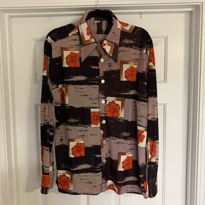 Vintage men’s button up shirt XL